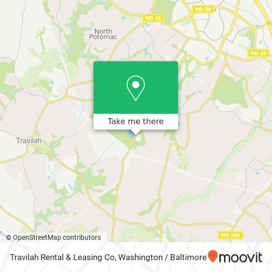 Travilah Rental & Leasing Co map