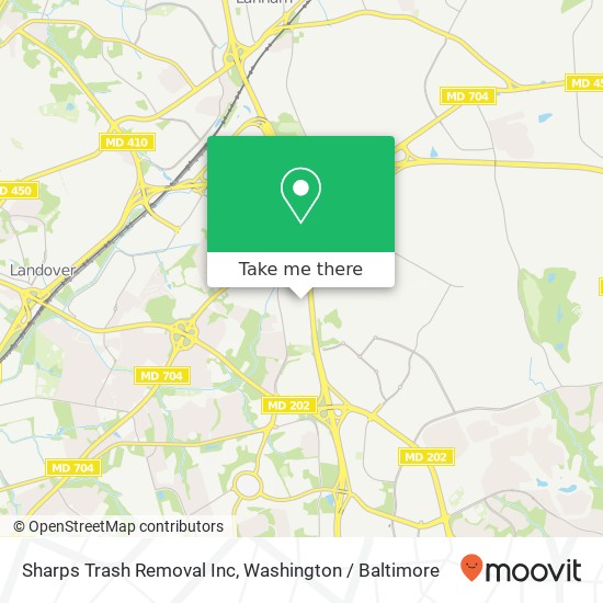Mapa de Sharps Trash Removal Inc