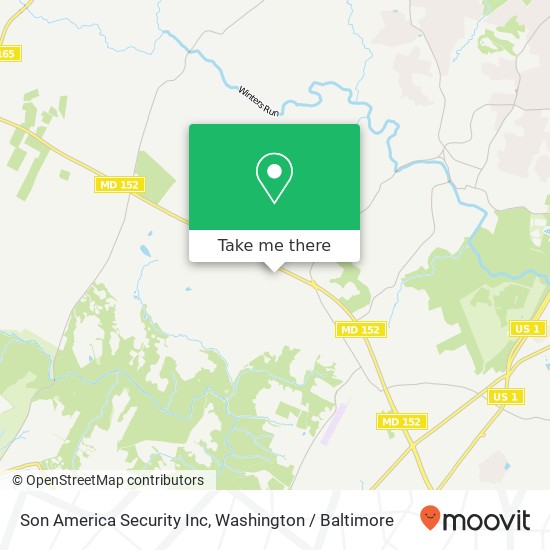 Son America Security Inc map