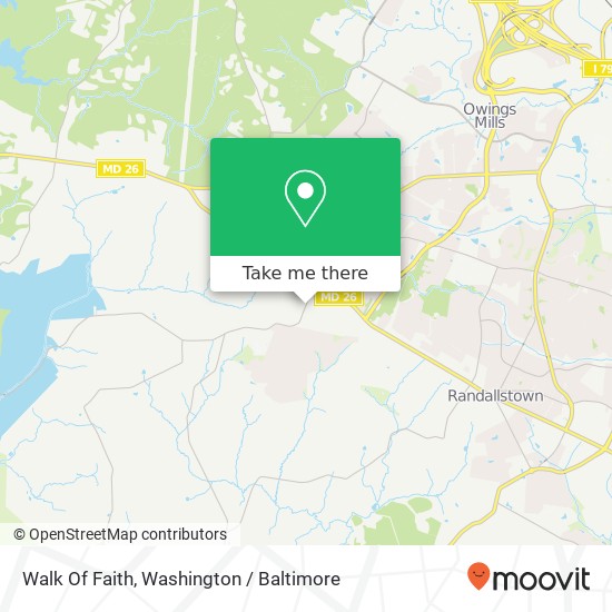 Mapa de Walk Of Faith