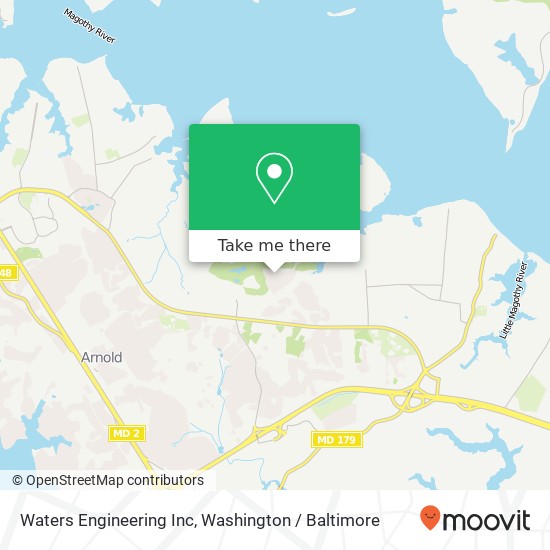 Waters Engineering Inc map