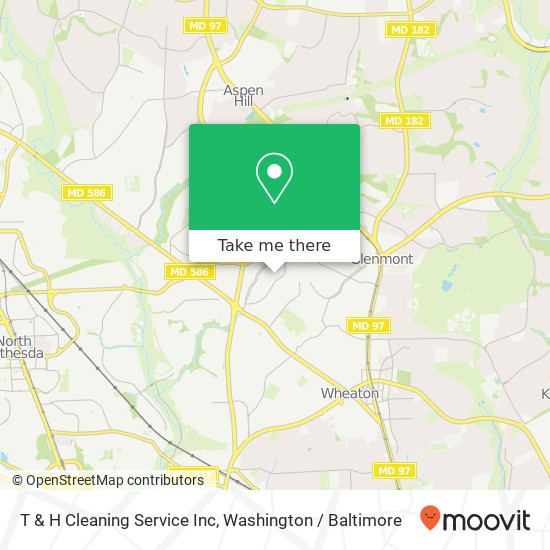 T & H Cleaning Service Inc map