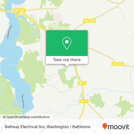 Beltway Electrical Svc map