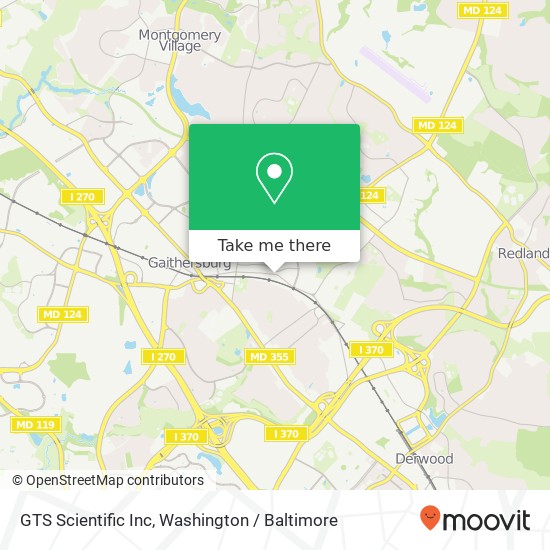 GTS Scientific Inc map