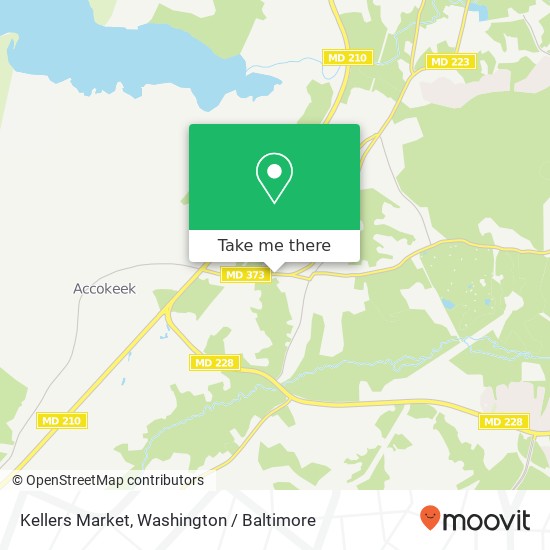 Mapa de Kellers Market