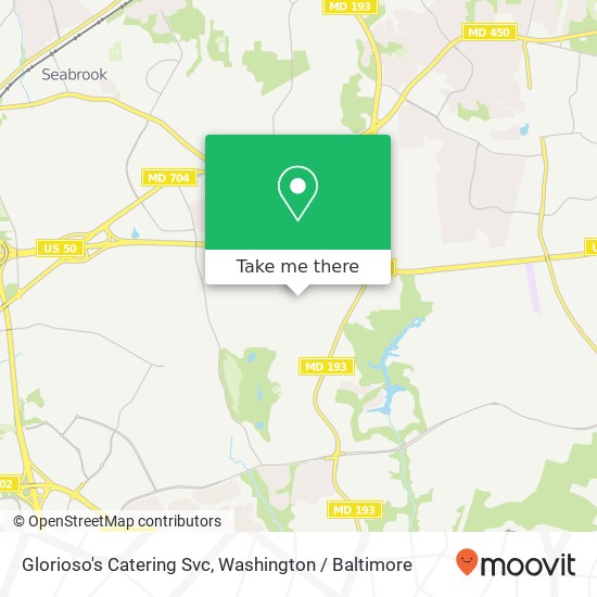 Glorioso's Catering Svc map