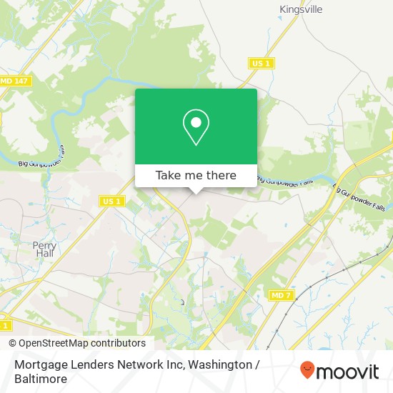 Mortgage Lenders Network Inc map