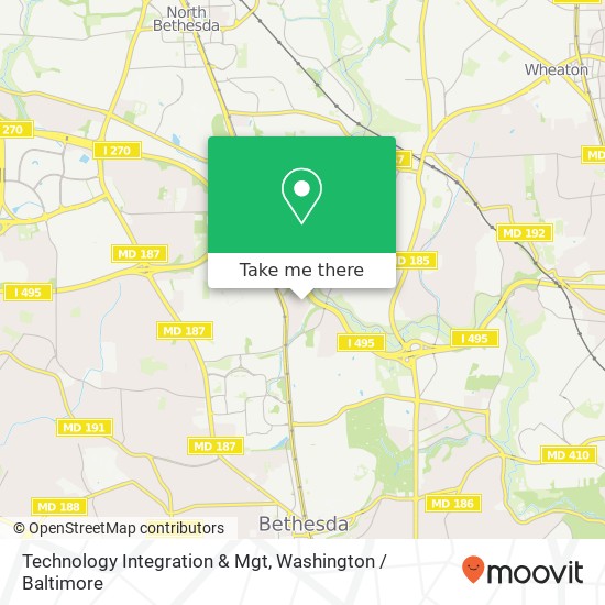 Technology Integration & Mgt map