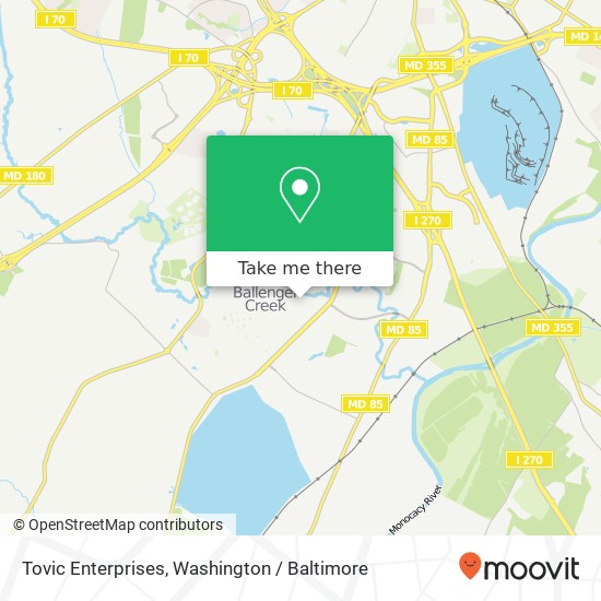 Mapa de Tovic Enterprises