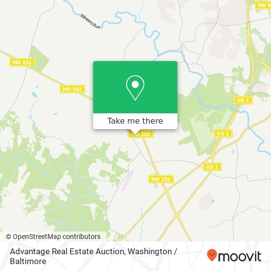 Mapa de Advantage Real Estate Auction