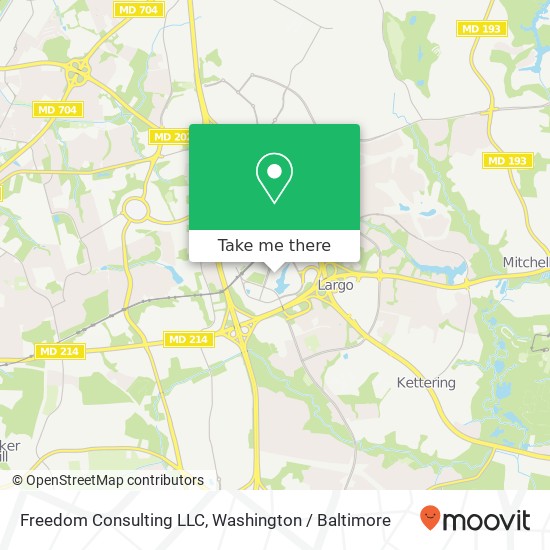 Mapa de Freedom Consulting LLC