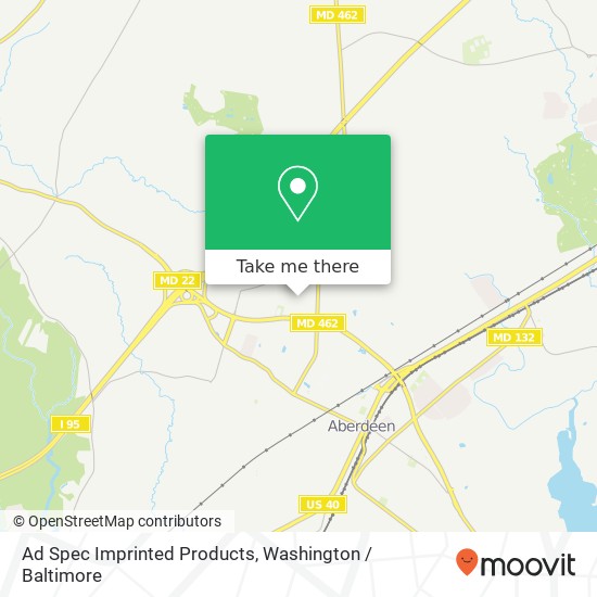 Ad Spec Imprinted Products map