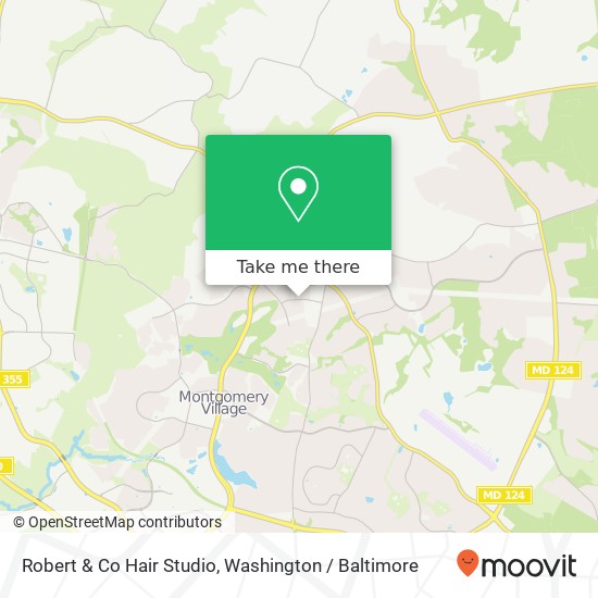 Robert & Co Hair Studio map