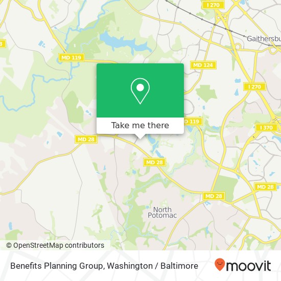 Mapa de Benefits Planning Group