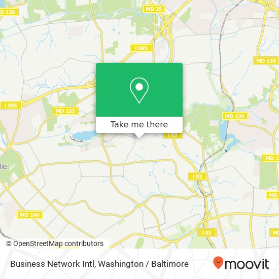 Business Network Intl map