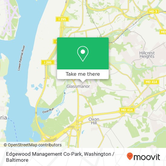 Mapa de Edgewood Management Co-Park