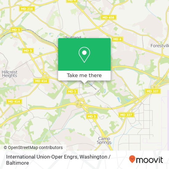 International Union-Oper Engrs map