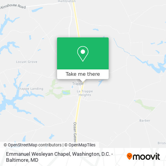 Mapa de Emmanuel Wesleyan Chapel