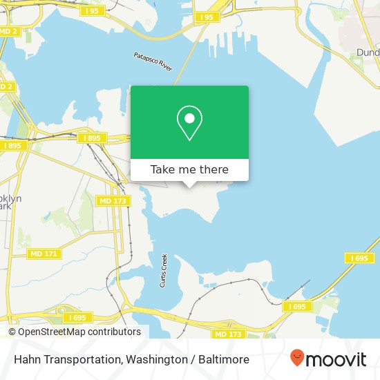 Hahn Transportation map