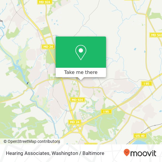 Hearing Associates map