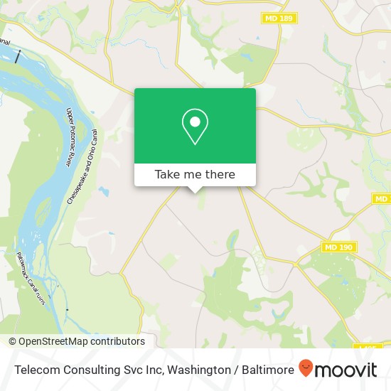 Mapa de Telecom Consulting Svc Inc
