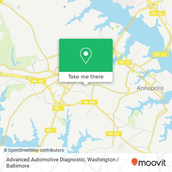 Mapa de Advanced Automotive Diagnostic