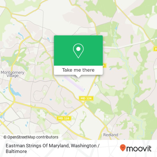 Mapa de Eastman Strings Of Maryland
