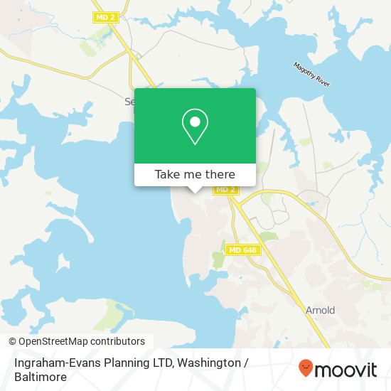 Mapa de Ingraham-Evans Planning LTD