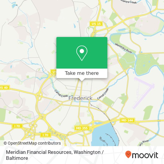 Mapa de Meridian Financial Resources
