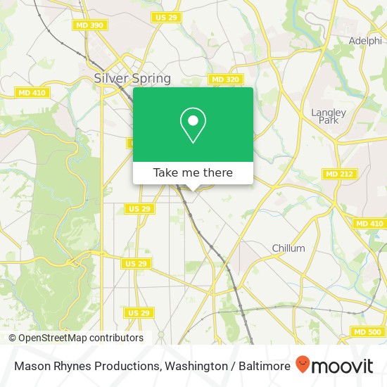 Mason Rhynes Productions map