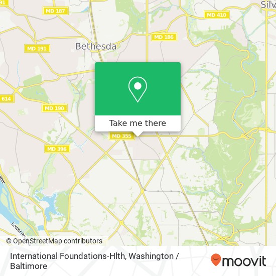 Mapa de International Foundations-Hlth