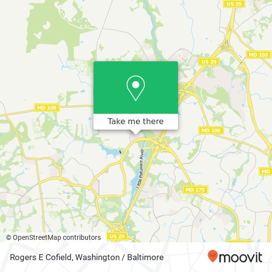Mapa de Rogers E Cofield