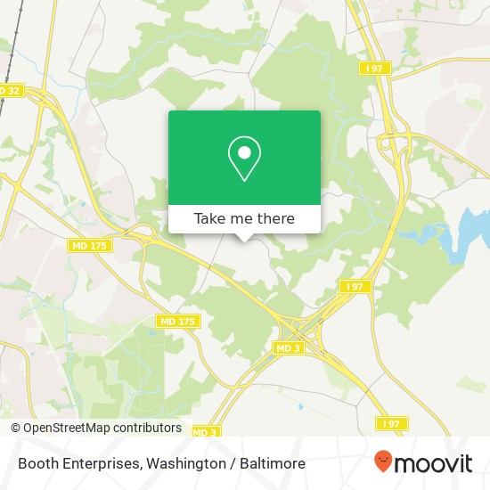 Booth Enterprises map