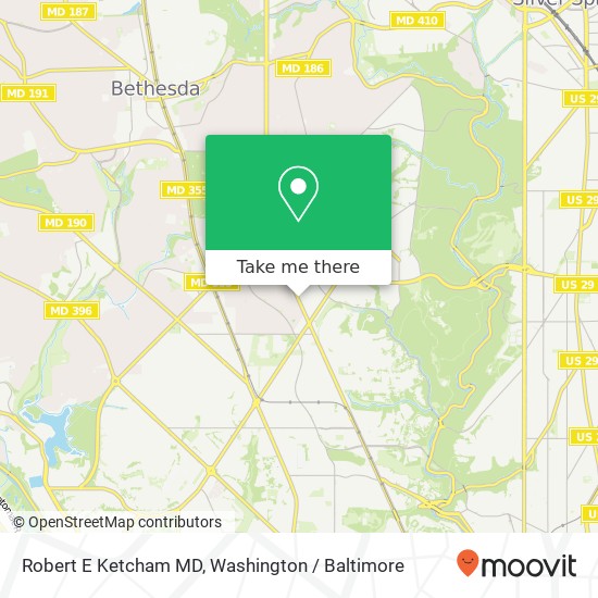 Robert E Ketcham MD map
