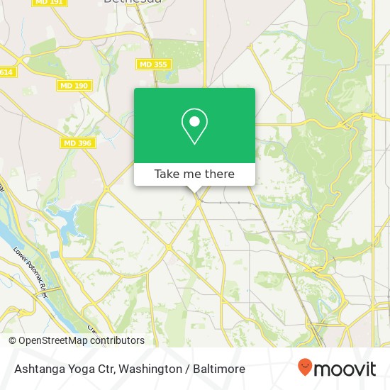 Ashtanga Yoga Ctr map