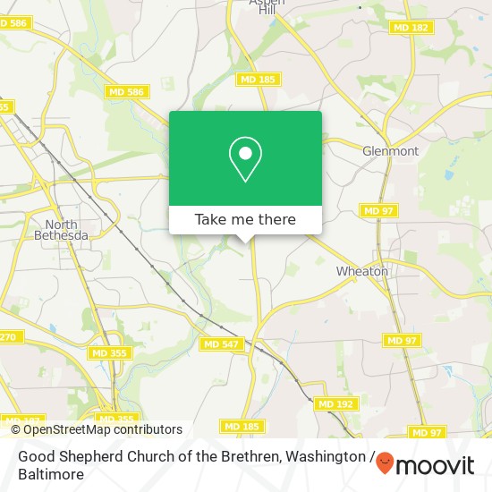 Good Shepherd Church of the Brethren map