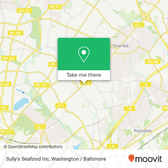 Sully's Seafood Inc map