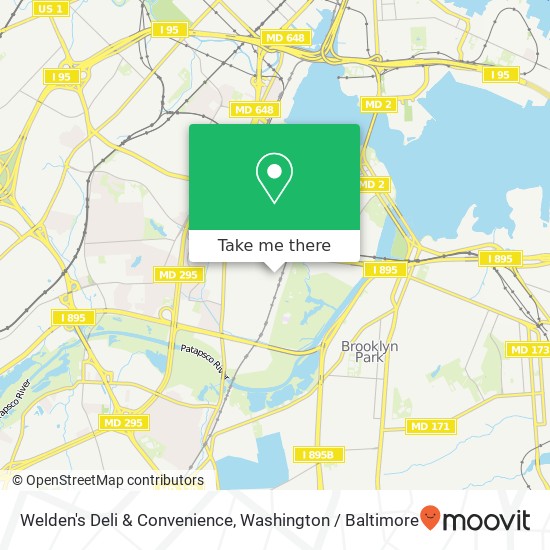 Welden's Deli & Convenience map