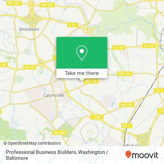 Professional Business Builders map