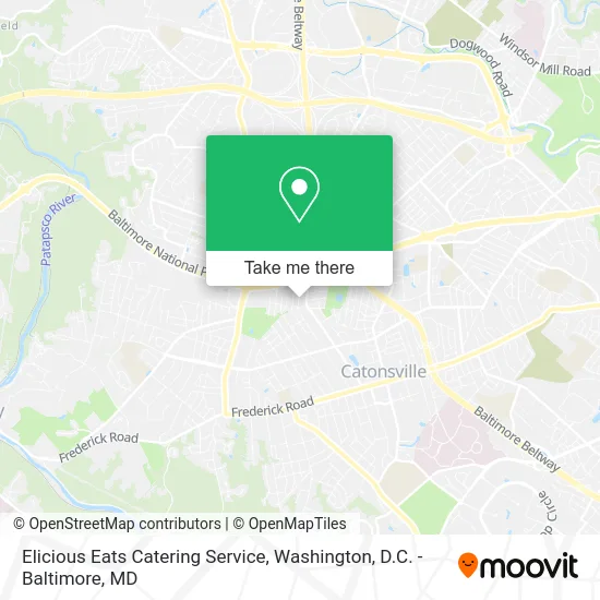 Elicious Eats Catering Service map