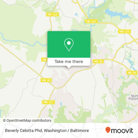 Mapa de Beverly Celotta Phd