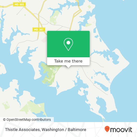 Thistle Associates map