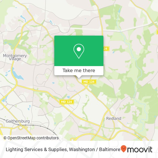 Mapa de Lighting Services & Supplies