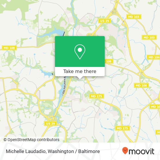 Michelle Laudadio map