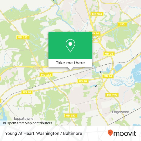 Young At Heart map