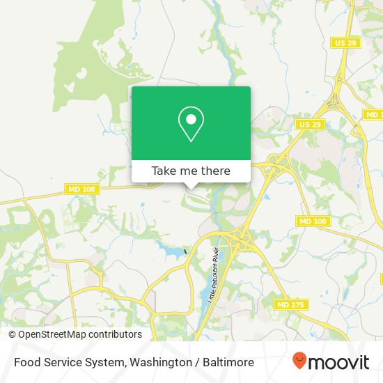 Mapa de Food Service System