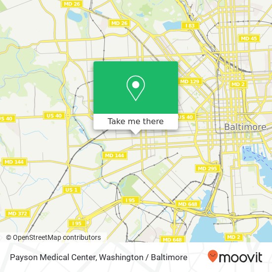 Payson Medical Center map