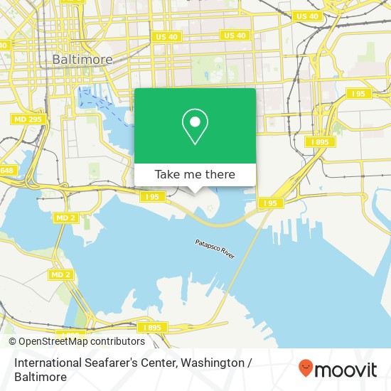 International Seafarer's Center map