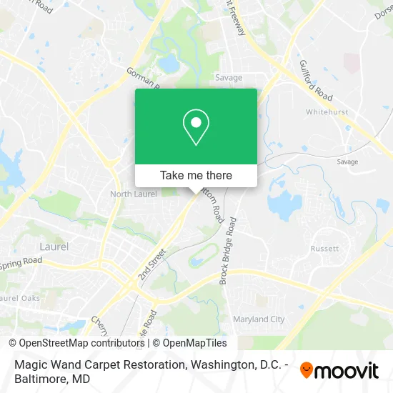 Magic Wand Carpet Restoration map