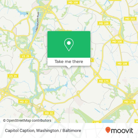 Capitol Caption map